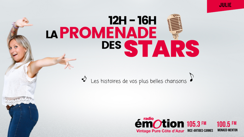 Nos Émissions - Visuel de La Promenade des Stars