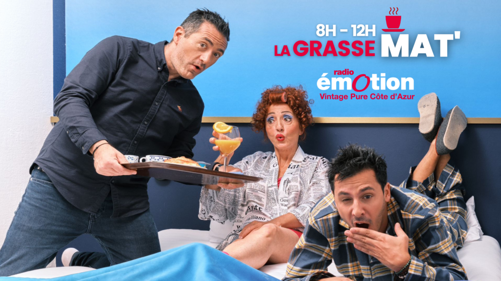 Visuel de notre émission La Grasse Mat'