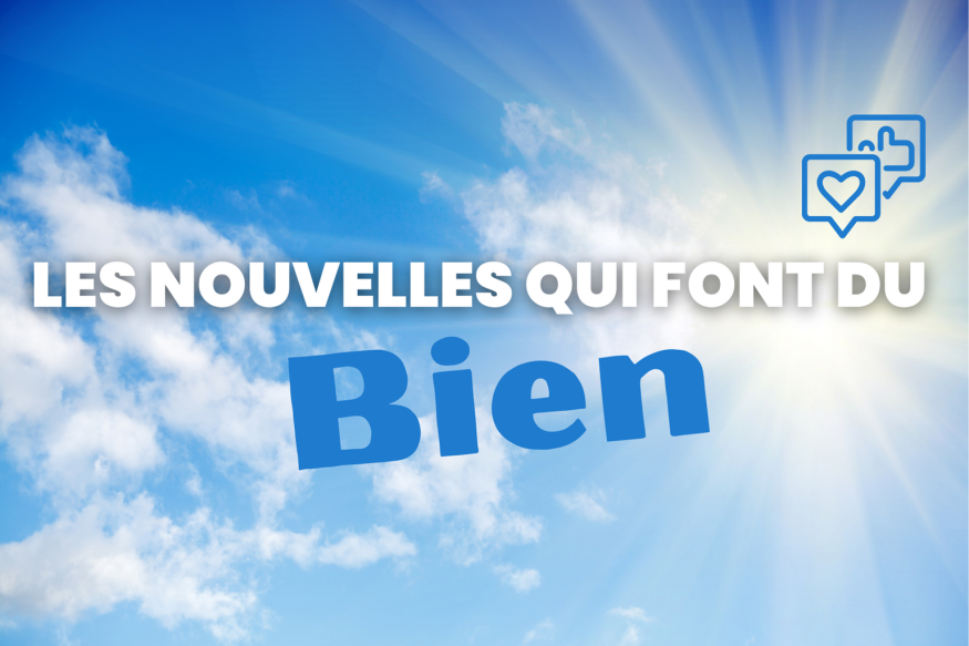 Visuel Les nouvelles qui font du bien