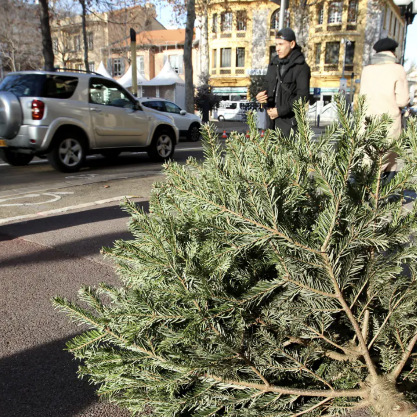 À Nice c’est le dernier jour pour se séparer de votre sapin de Noël