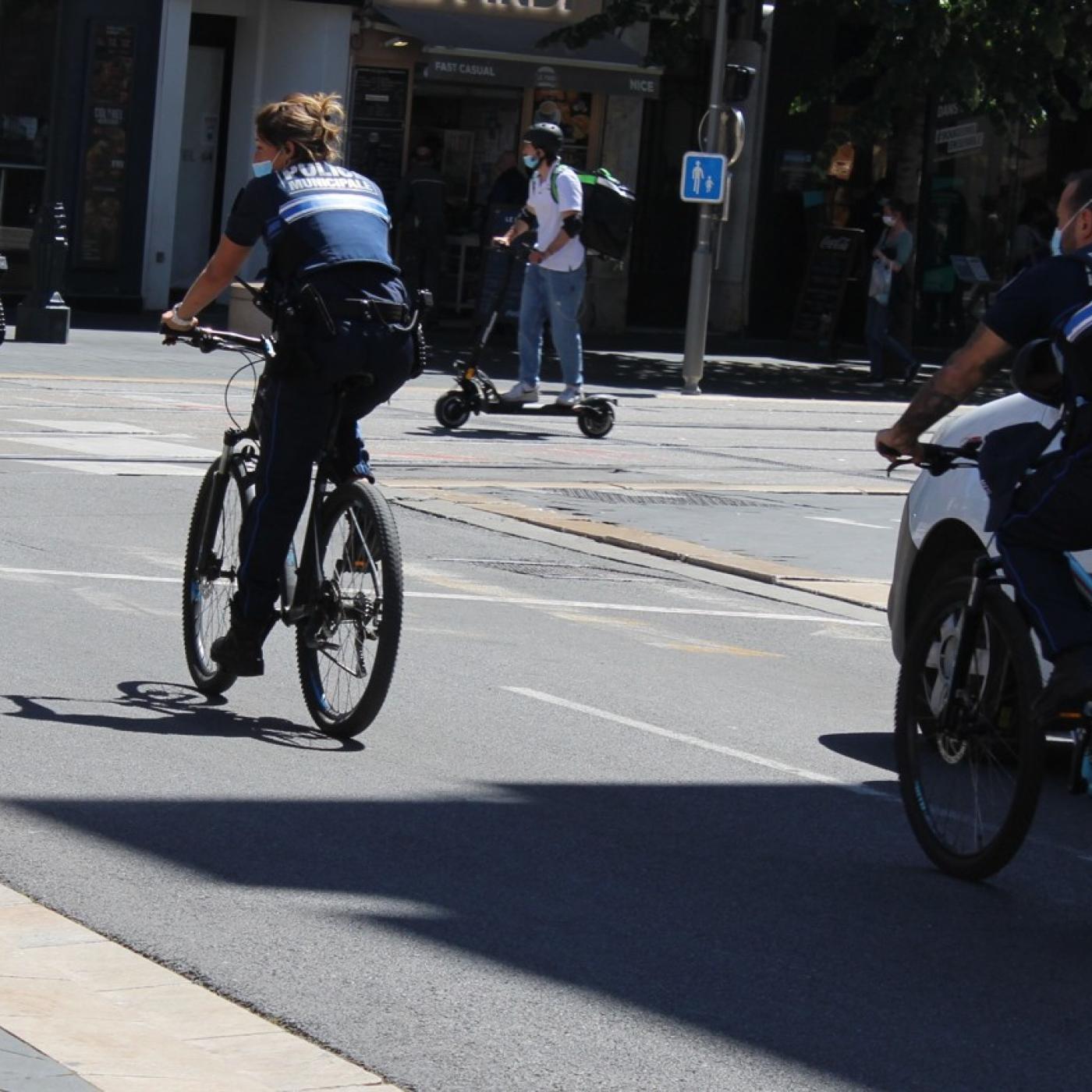 La police de Nice met l’accent sur la sécurité des motards