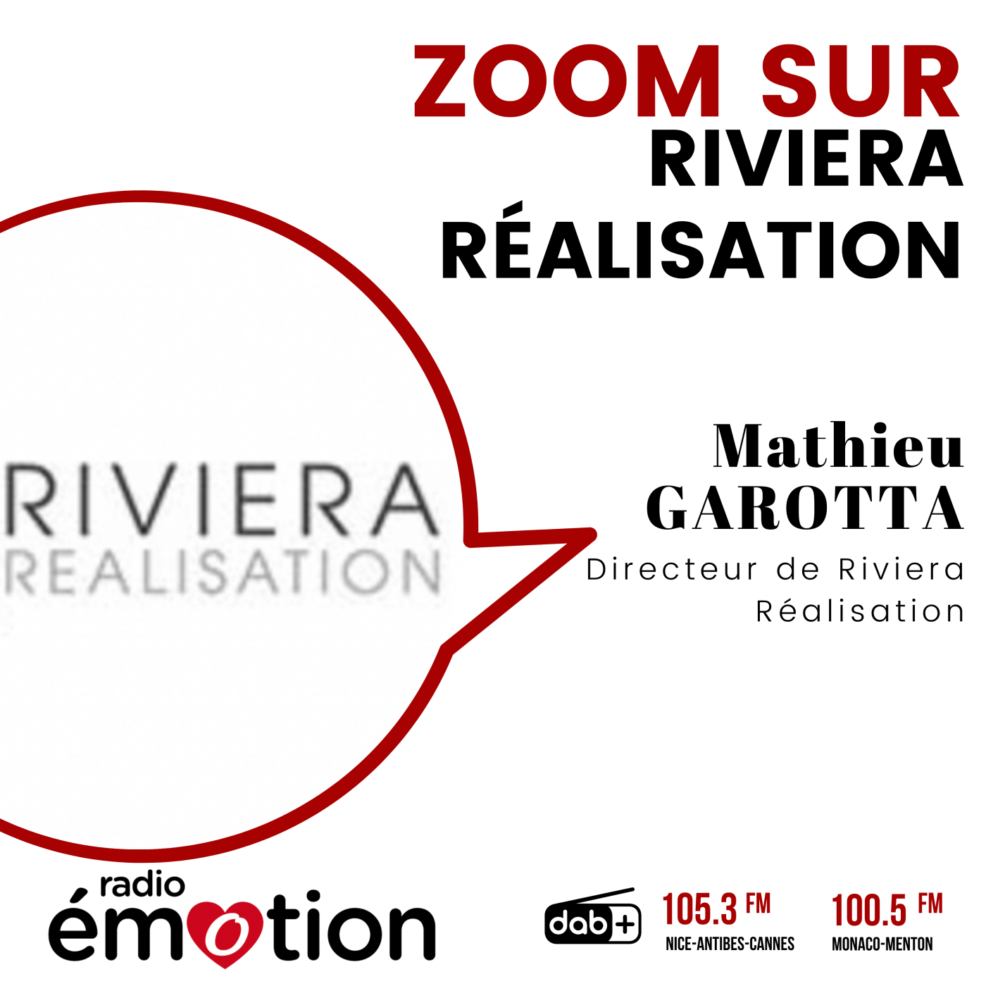 ZOOM SUR RIVIERA RÉALISATION