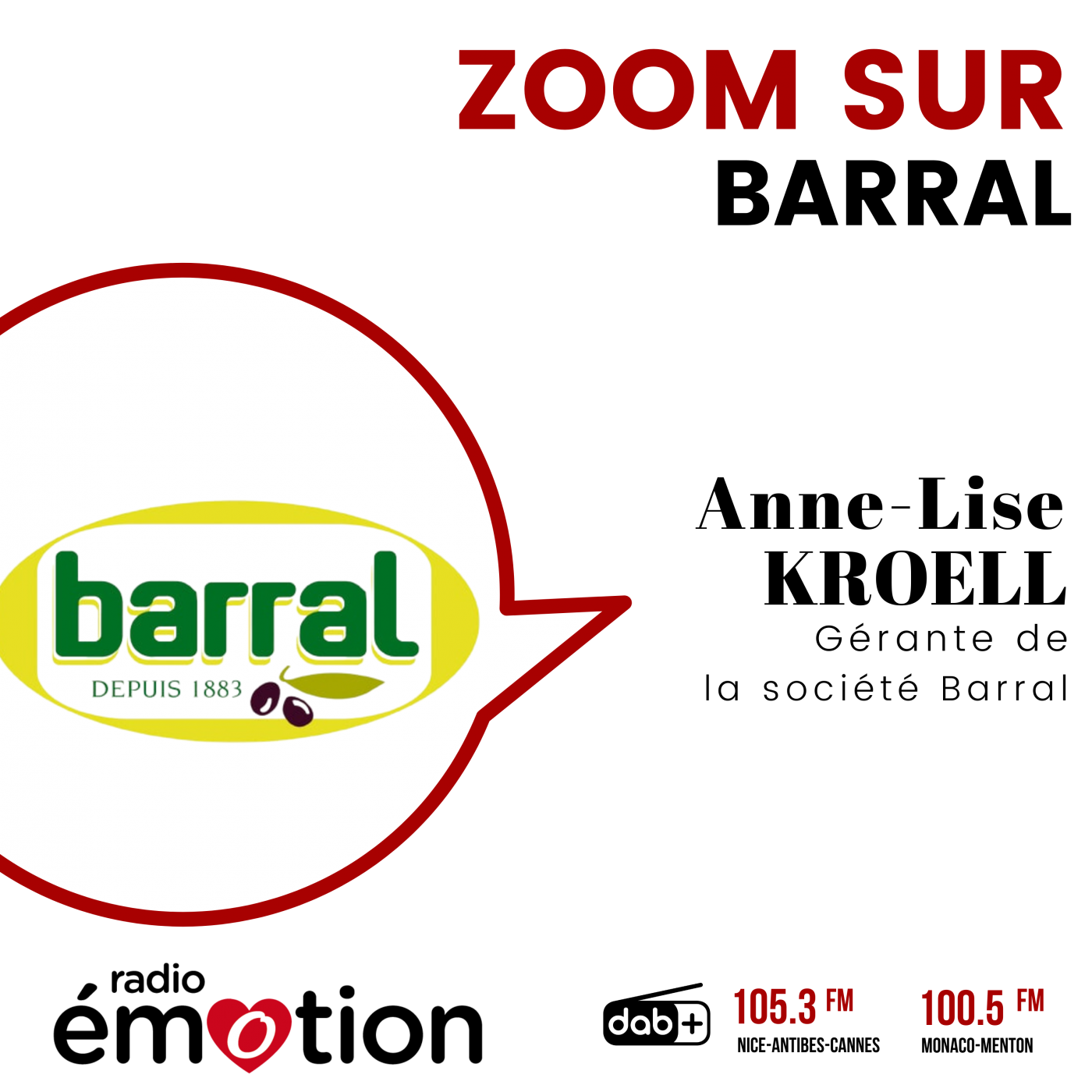 ZOOM SUR BARRAL
