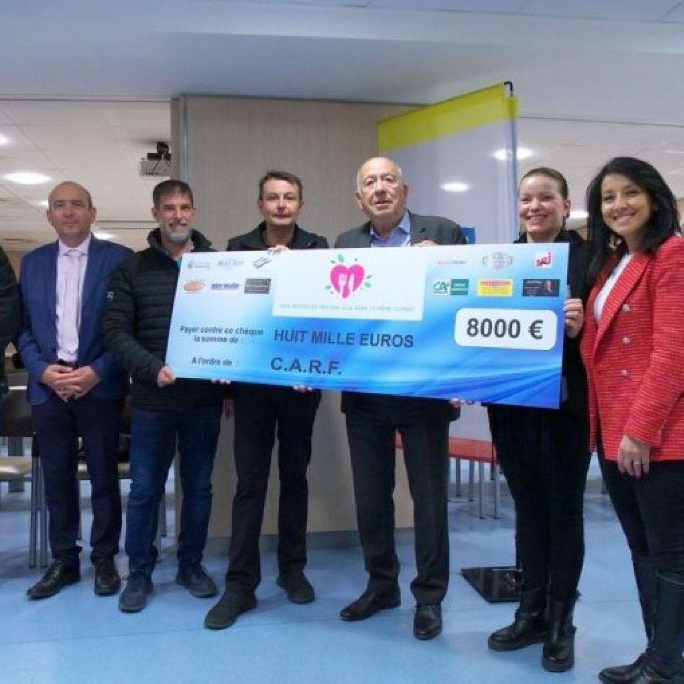 Les restaurateurs mentonnais se sont réunis pour faire un don de 8 000 € à leurs confrères de La Roya