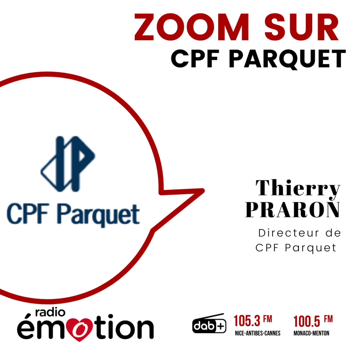 Zoom sur CPF Parquet