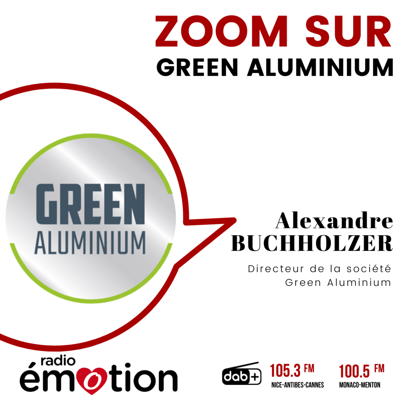 Zoom sur Green Aluminium