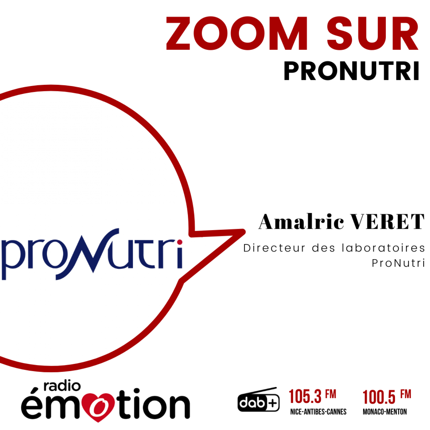 Zoom sur Pronutri