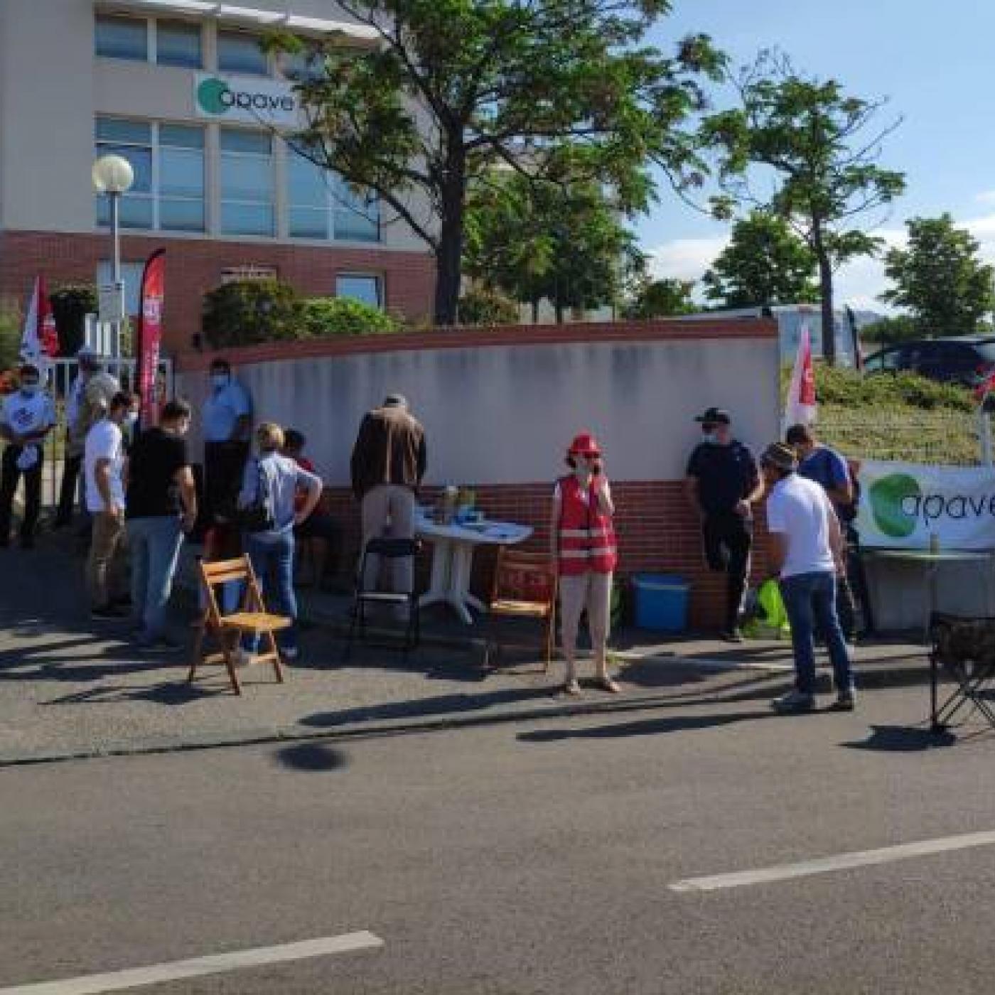 Les salariés du groupe Apave font grève aujourd’hui à Nice