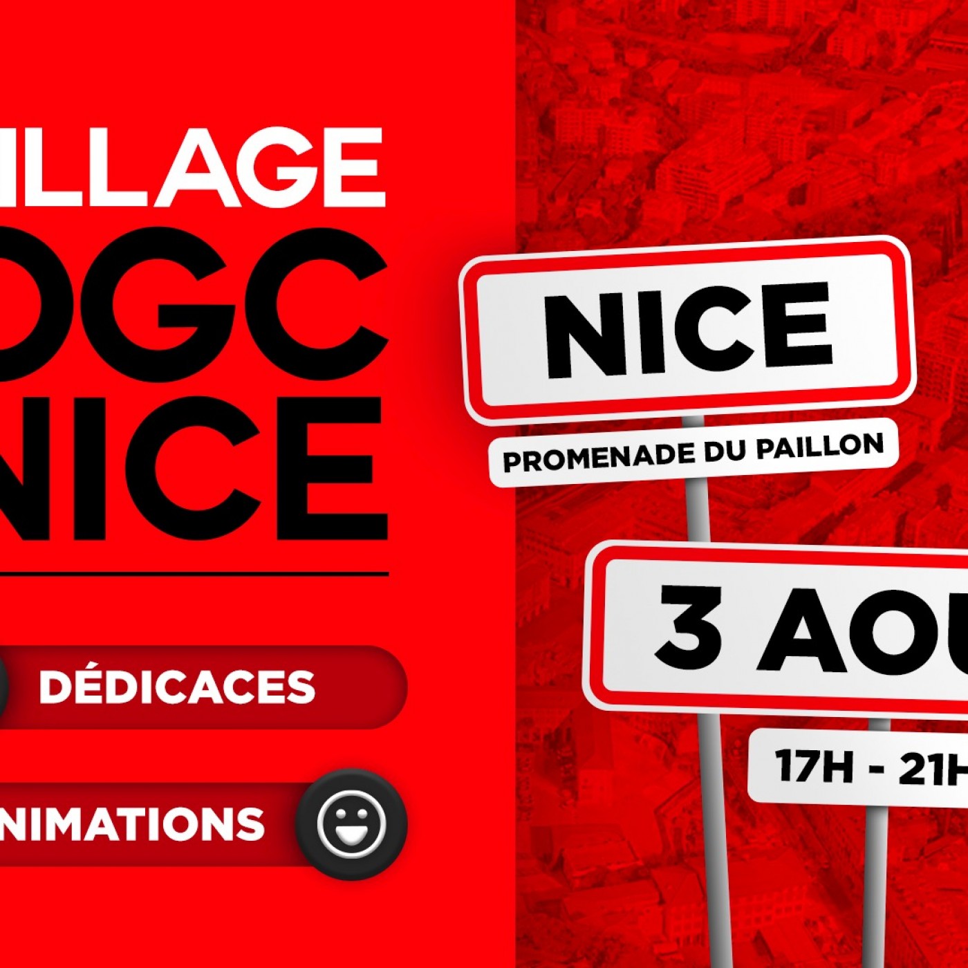 Le village OGC Nice est de retour !
