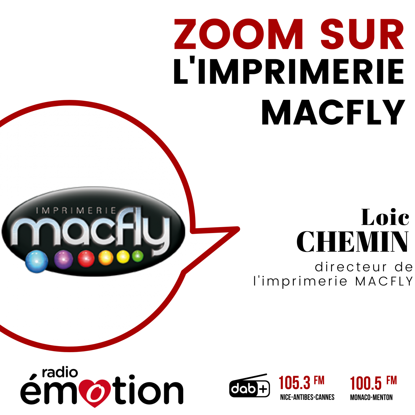 ZOOM SUR L’IMPRIMERIE MACFLY