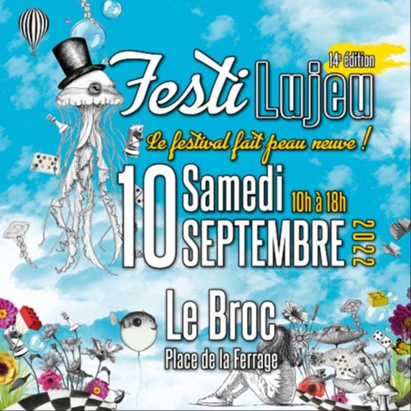 Festilujeu : Festival du Jeu au Broc