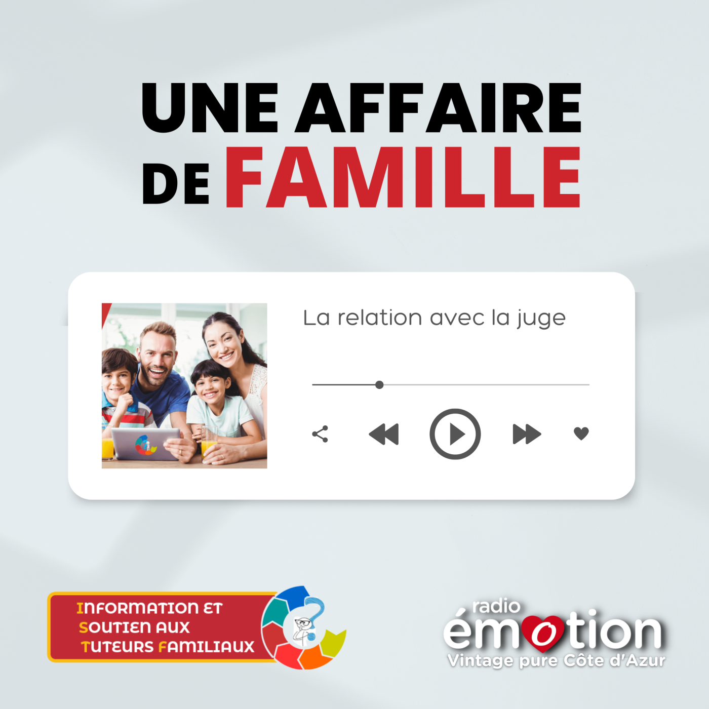 La relation avec la juge